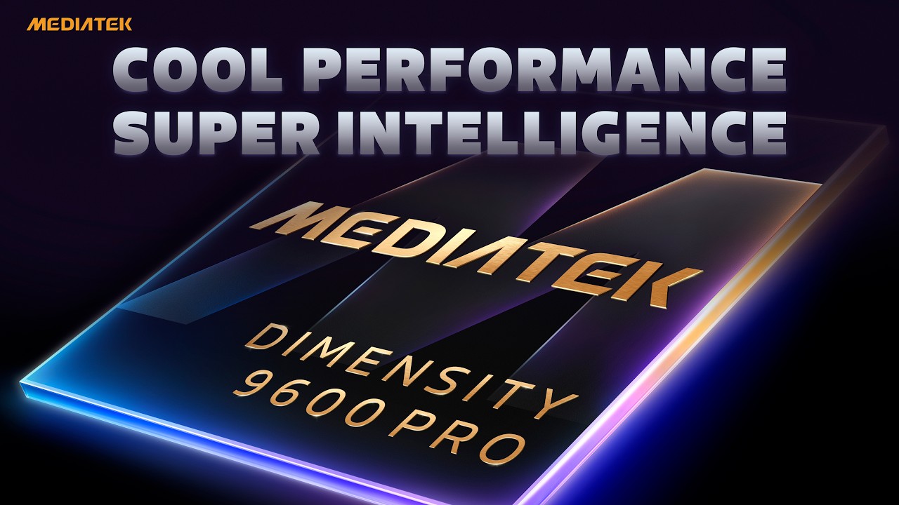 MediaTek Dimensity 9600M chipset official announcement