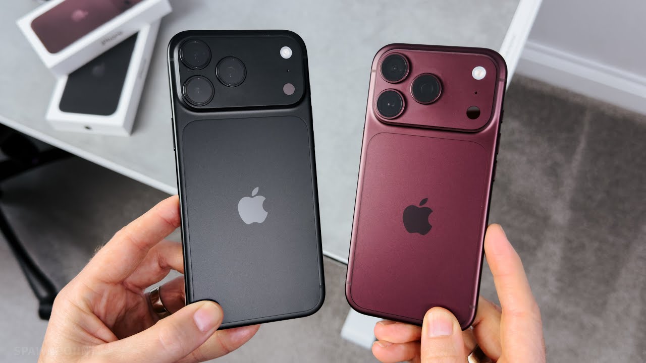 Apple iPhone 18 Pro Max in hand showing 6.9-inch display