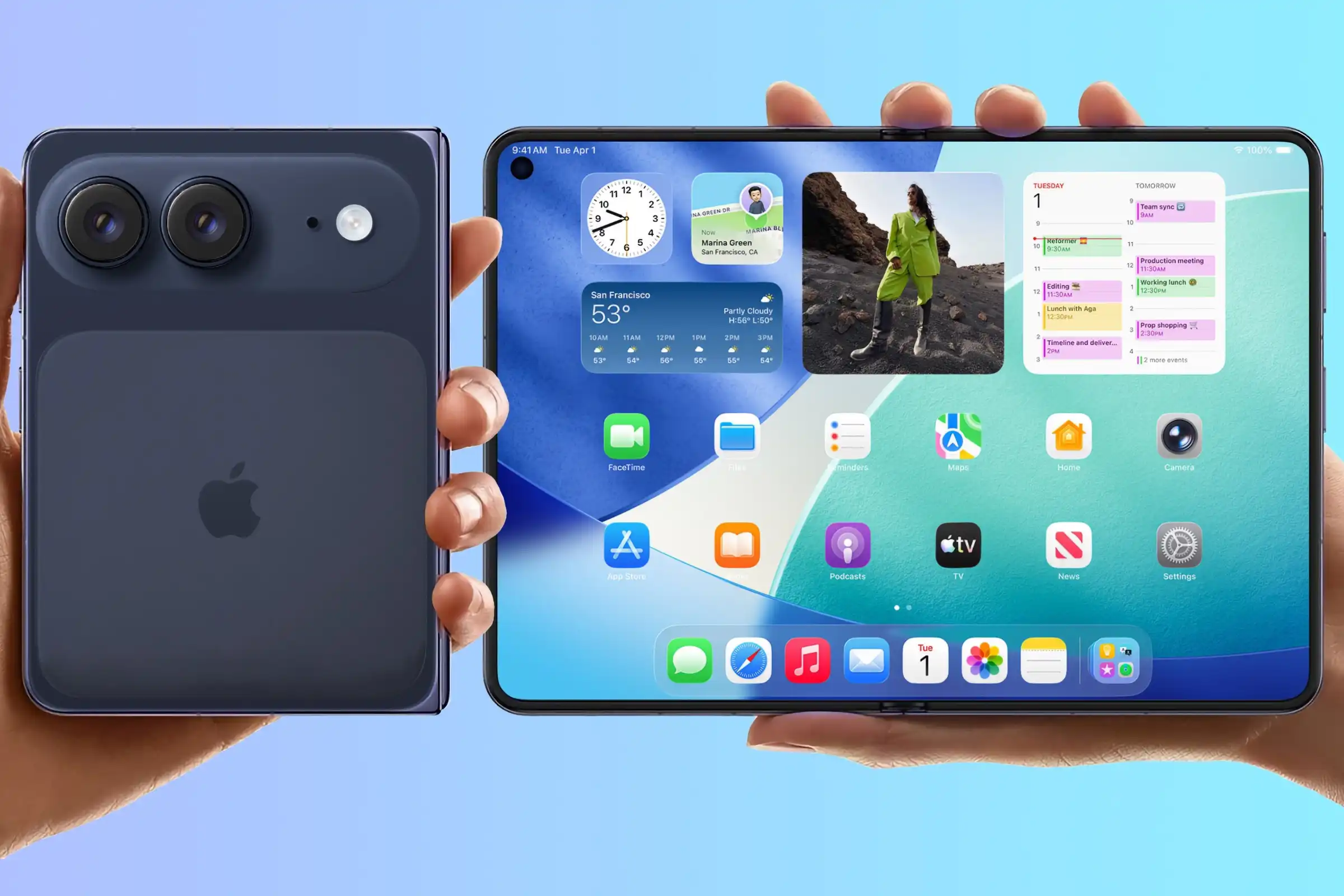 iPhone Duo 48MP Dual Fusion rear camera system